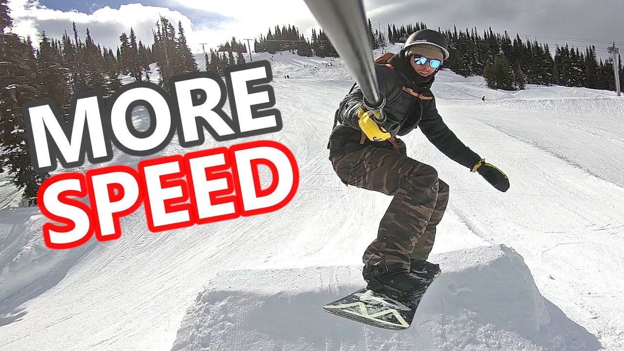 3 Tips to Snowboard With More SPEED