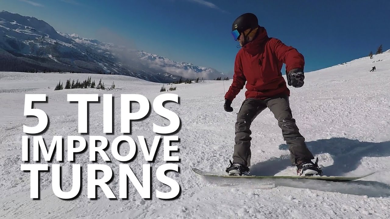 5 Tips to Improve Snowboard Turns