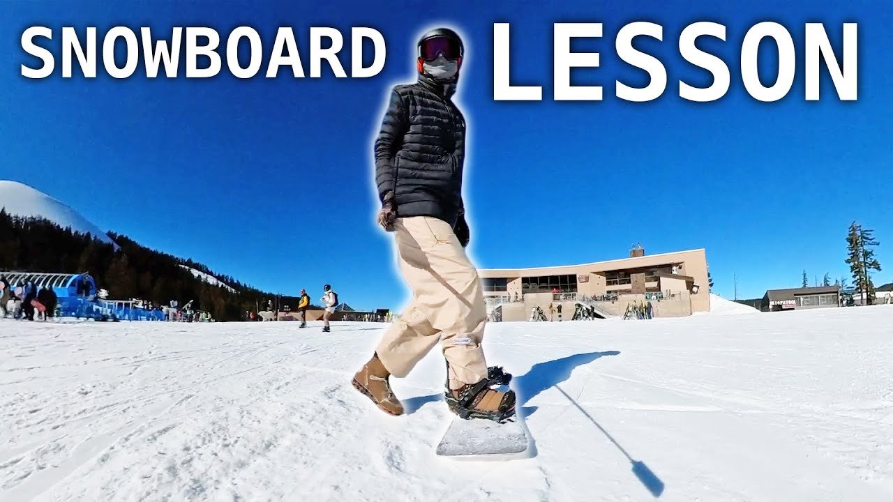 Beginner Snowboard Lesson - How To Get Off The Chairlift