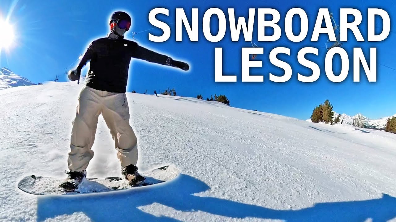 Beginner Snowboard Lesson - How To Heel Slide