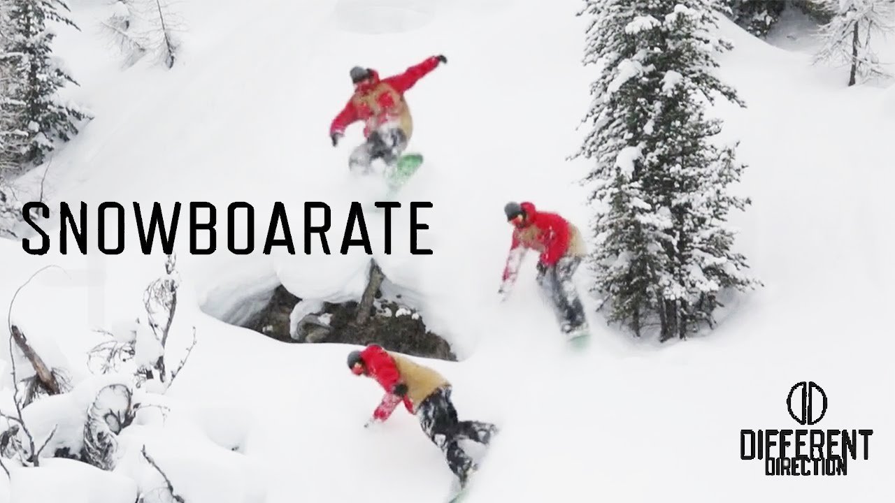 SNOWBOARATE | Snowboarding Full Movie | A Different Direction Film
