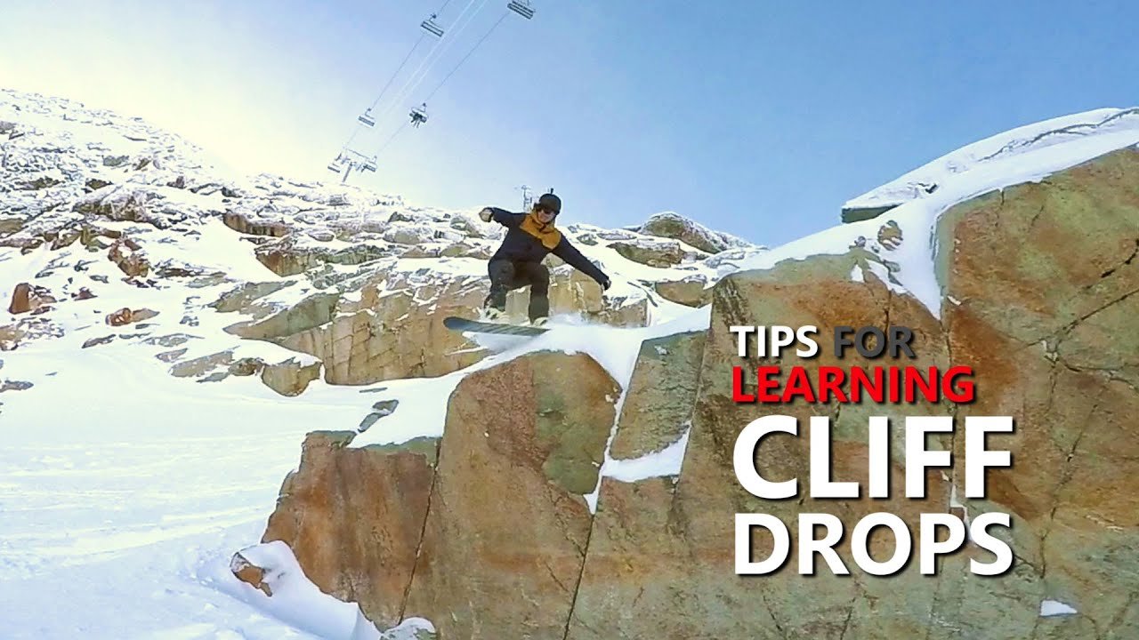 Tips for Hitting Cliff Drops Snowboarding