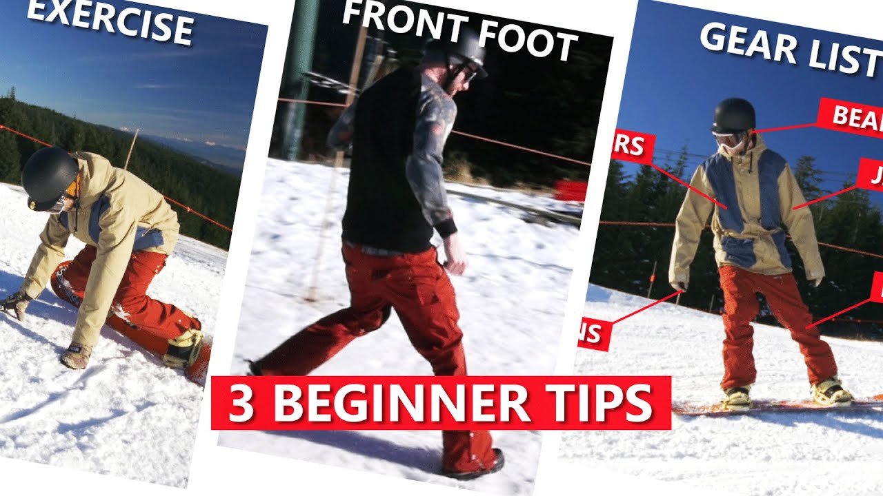 3 First Day Snowboarding Tips – Beginner Snowboard