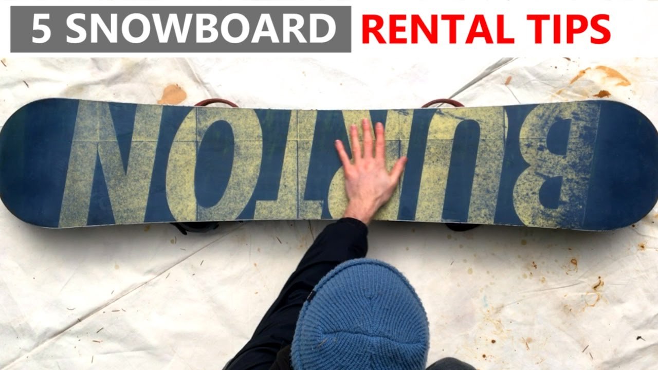 5 Tips for Renting a Snowboard