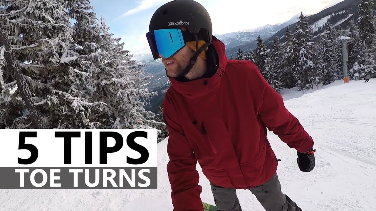 5 Tips for Toe Turns – Beginner Snowboarding