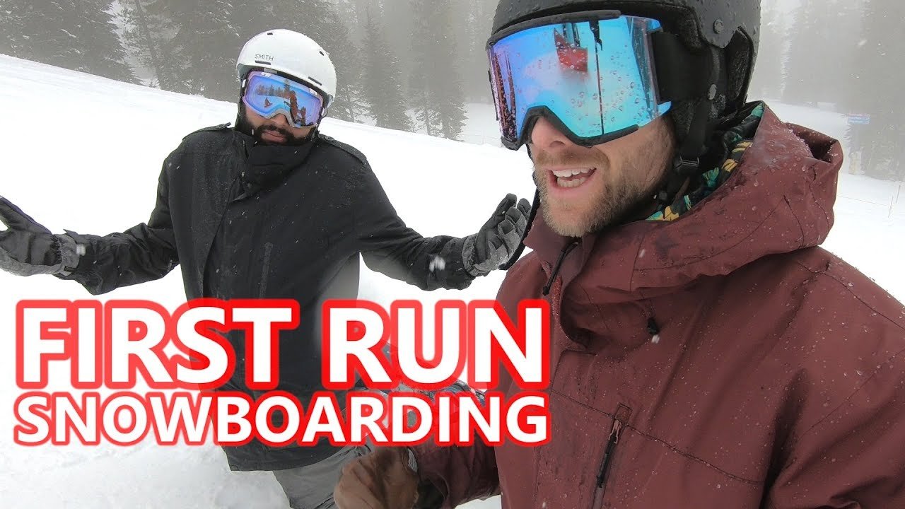Beginner Snowboard Tips – First Run of the Season