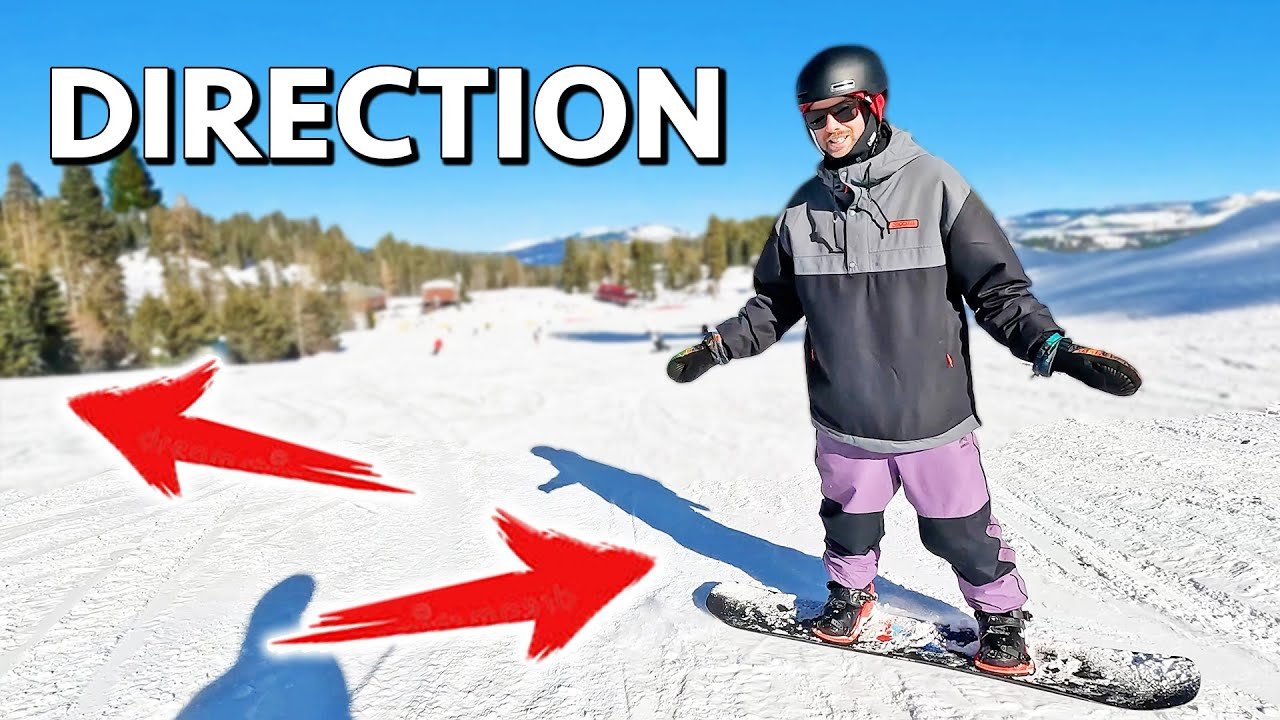 Do This To Change Direction as a Beginner Snowboarder