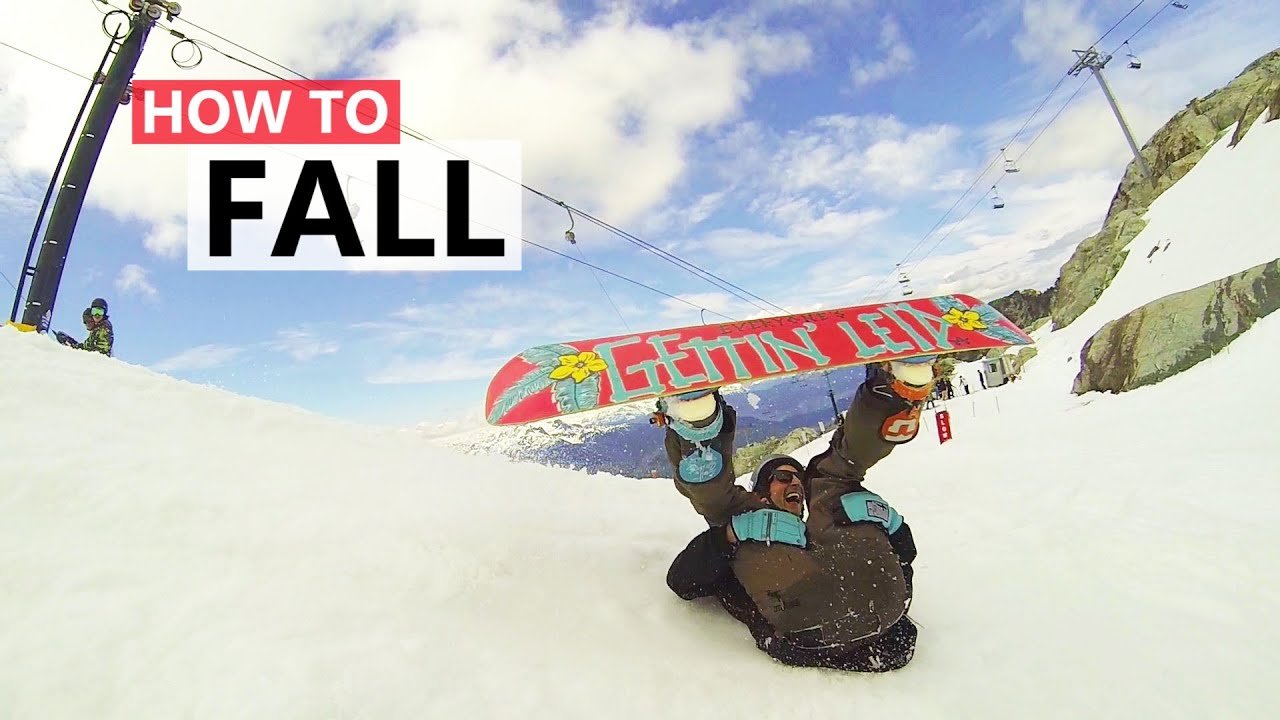 How to Fall on a Snowboard