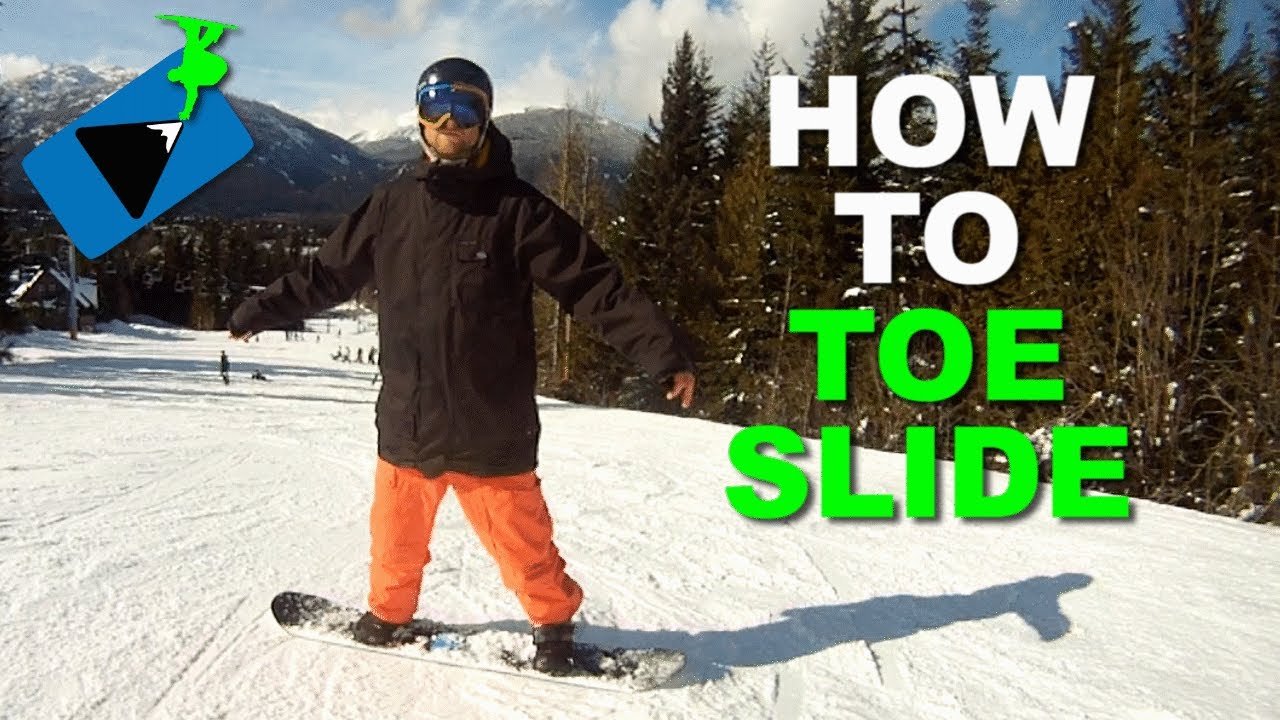 How to Toe Slide on a Snowboard – How to Snowboard