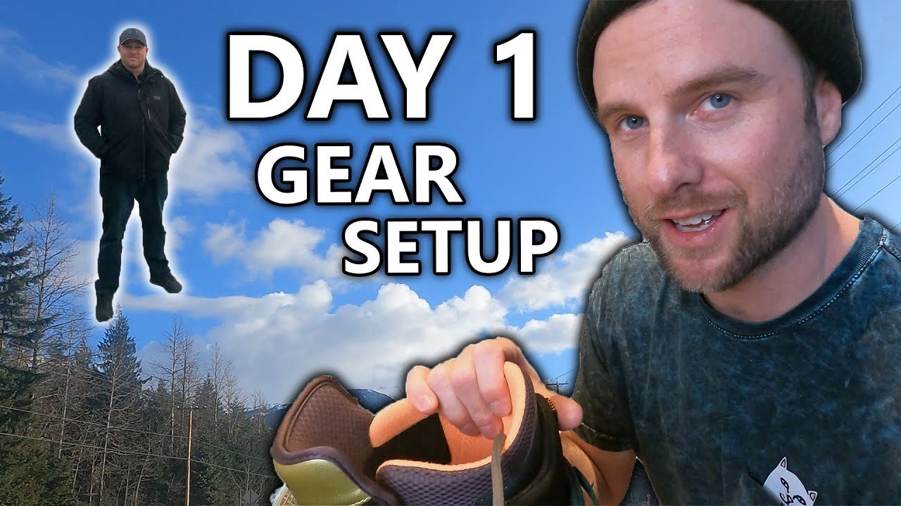 Teaching My Friend To Snowboard – Day 1 – Gear Setup